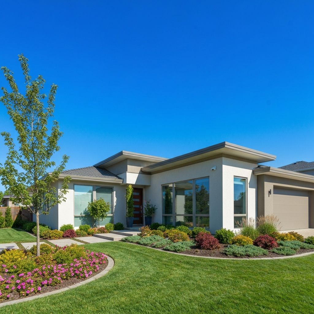 Beautiful modern home with professional renovations